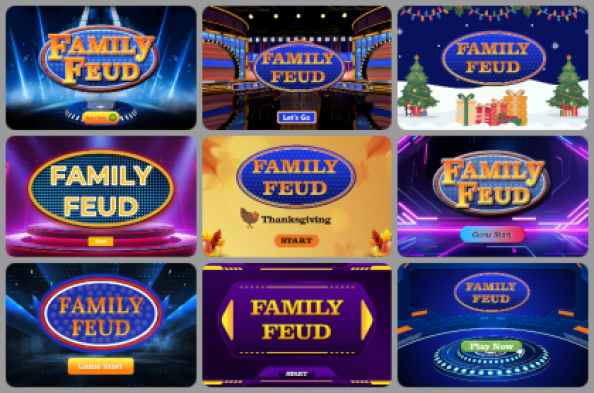 Family Feud Powerpoint Templates